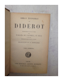 Obras escogidas de Diderot (2 Tomos) de  Madama De Vandeul, su hija