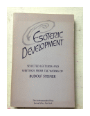 Esoteric development de  Rudolf Steiner