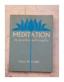 Meditation its practice and results de  Clara M. Codd