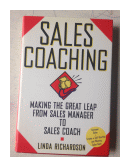 Sales coaching (Tapa dura) de  Linda Richardson