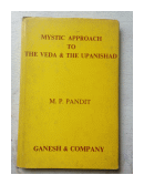 Mystic Approach to The veda & the Upanishad de  M. P. Pandit