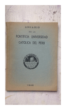 Anuario de la Pontificia Universidad Catolica del Peru de  _