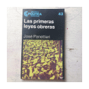 Las primeras leyes obreras de  Jose Panettieri