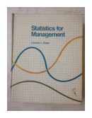 Statistics for Management de  Lincoln L. Chao