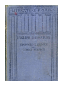 English literature de  Stopford A. Brooke - George Sampson