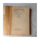 Comentarios sobre el vivir de  J. Krishnamurti