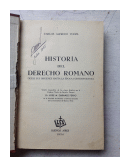 Historia del derecho romano (Tapa dura) de  Carlos Alfredo Vogel