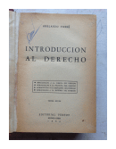 Introduccion al derecho de  Abelardo Torre