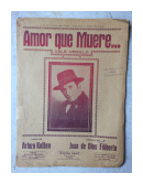 Amor que muere? (Vals criollo) de  _