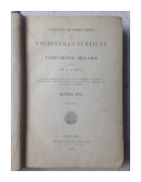 Coleccion de formularios de Escrituras privados de  Dr. J. J. Hall