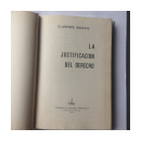 La justificacion del derecho de  Clarence Morris