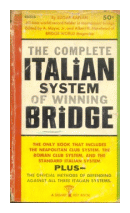 The complete ITALIAN system of winning BRIDGE de  Edgar Kaplan
