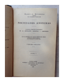 Sociedades anonimas (2 Tomos) de  Mario A. Rivarola