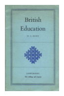 British education de  H. C. Dent