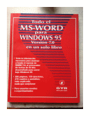Todo el MS-WORD para windows 95 - version 7.0 de  _