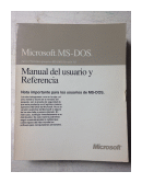 Microsoft MS-DOS - Manual del usuario y referencia Version 5.0 de  _