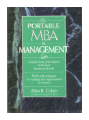 The portable MBA in management de  Allan R. Cohen