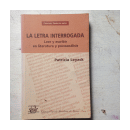 La letra interrogada de  Patricia Leyack