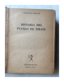 Historia del Pueblo de Israel (Contiene 3 mapas en colores) de  Ernesto Renan