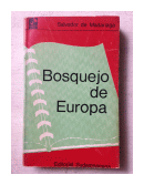 Bosquejo de Europa de  Salvador de Maradiaga