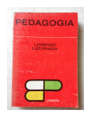 Pedagogia de  Lorenzo Luzuriaga