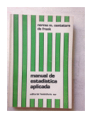 Manual de estadistica aplicada de  Norma M. Cantatore de Frank