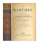 Los martires o el triunfo de la religion cristiana de  Francois De Chateaubriand