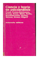 Ciencia y teoria en psicoanalisis de  Autores - Varios