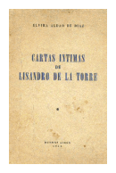 Cartas intimas de Lisandro de la Torre de  Elvira Aldao de Diaz