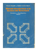 Manual introductorio a la tecnica del Rorschach de  Bruno Klopfer - Helen H. Davidson