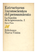 Estructuras inconscientes del pensamiento de  Sara Pan