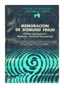 Memoracion de Sigmund Freud de  Autores Varios