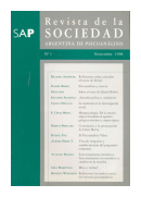 Revista de la sociedad Argentina de Psicoanalisis de  _