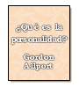 ¿Qué es la personalidad? de Gordon Allport