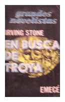 En busca de troya de  Irving Stone