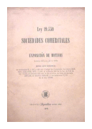 Ley 19.550 - Sociedades comerciales de  Nacin Argentina