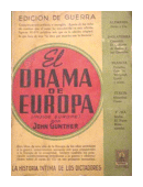 El drama de europa de John Gunther