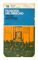 Filosofia del derecho de  Henri Batiffol