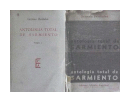 Antologia total de Sarmiento de  German Berdiales
