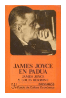 James Joyce en Padua de  James Joyce - Louis Berrone
