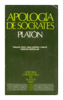 Apologia de socrates de  Platon