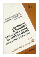 Las nuevas corrientes financieras hacia la America Latina de  Ricardo Ffrench Davis - Stephany Griffith Jones