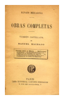 Obras Completas de  Rene Descartes