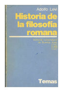 Historia de la filosofia romana de  Adolfo Levi