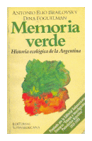 Memoria verde de  Antonio Elio Brailovsky - Dina Foguelman