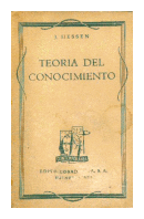 Teoria del conocimiento de  Johan Hessen