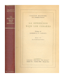 La oposicion bajo los Cesares de  Gaston Boissier