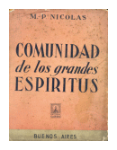 Comunidad de los grandes Espiritus de M. P. Nicolas