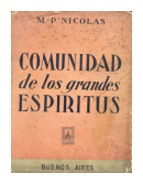 Comunidad de los grandes Espiritus de  M. P. Nicolas