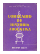 Compendio de Historia Argentina de  Autores - Varios